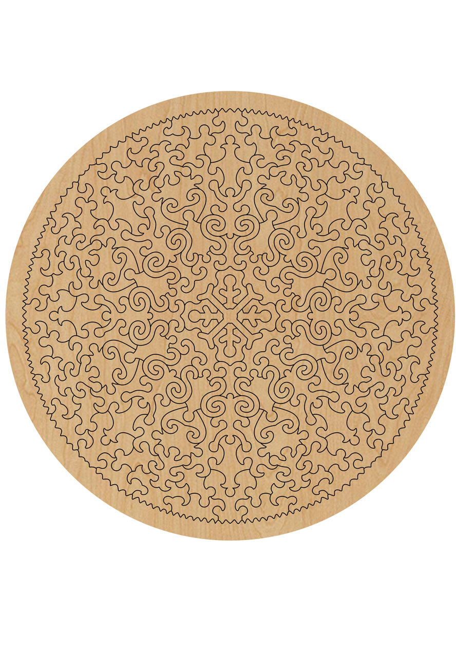 Puzzle Template - Circular