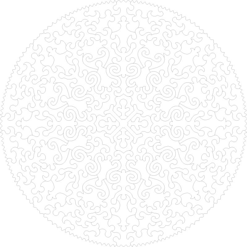 Puzzle Template - Circular