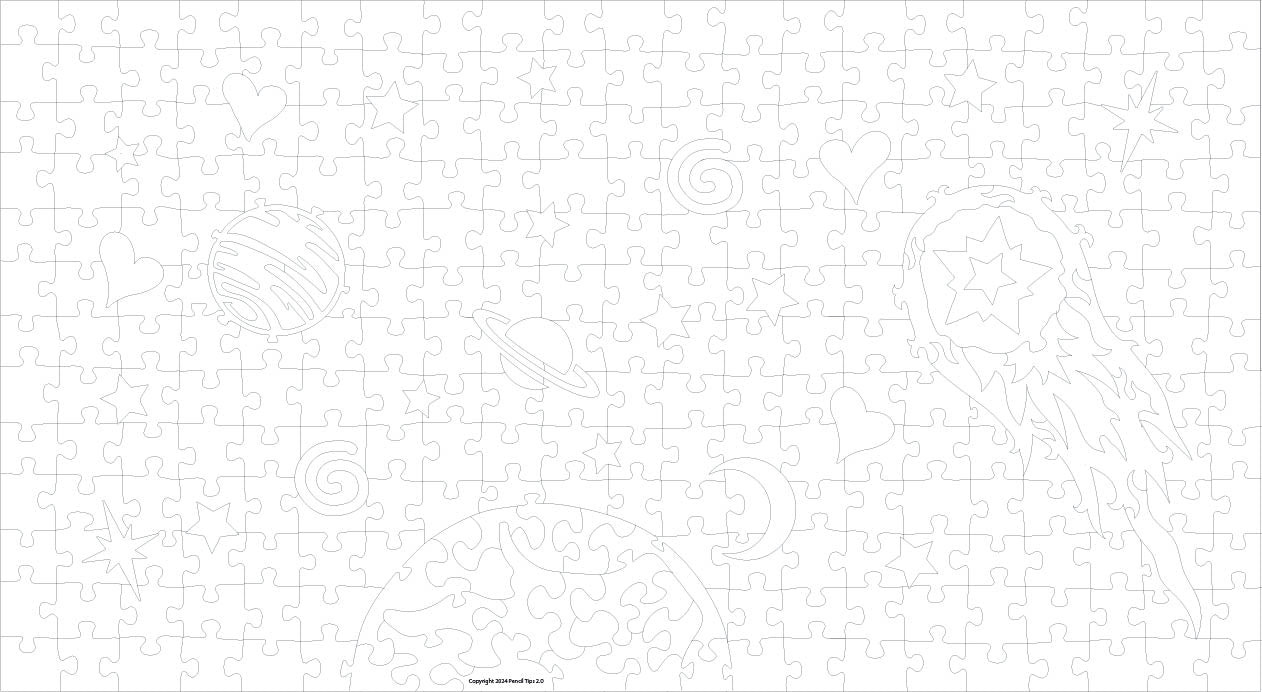 Puzzle Template - Solar Love