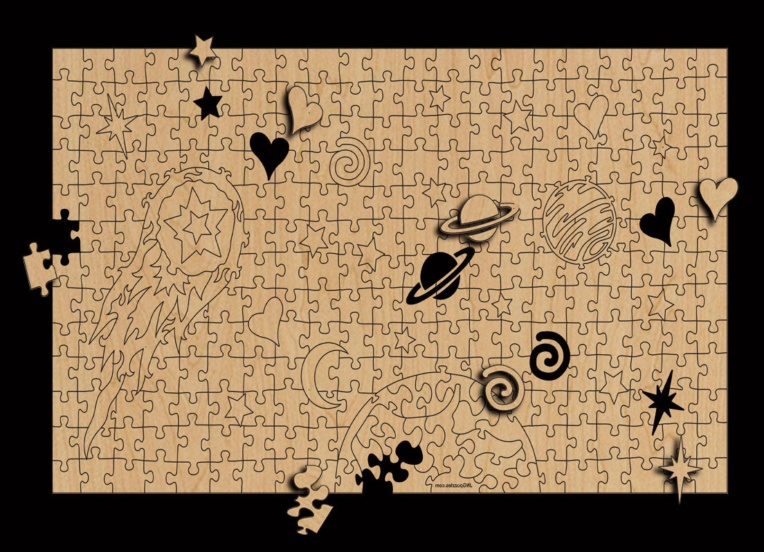 Puzzle Template - Solar Love