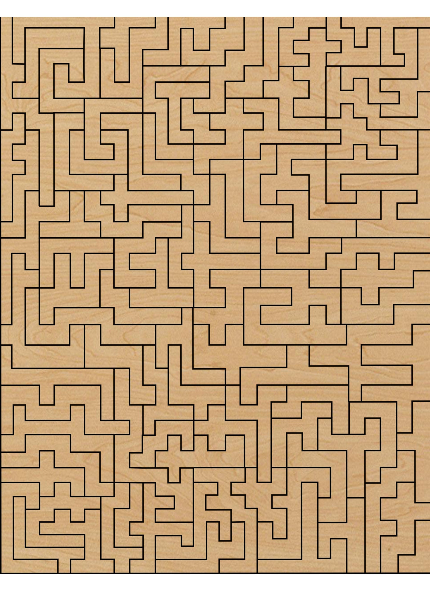 Puzzle Template - Tessellation