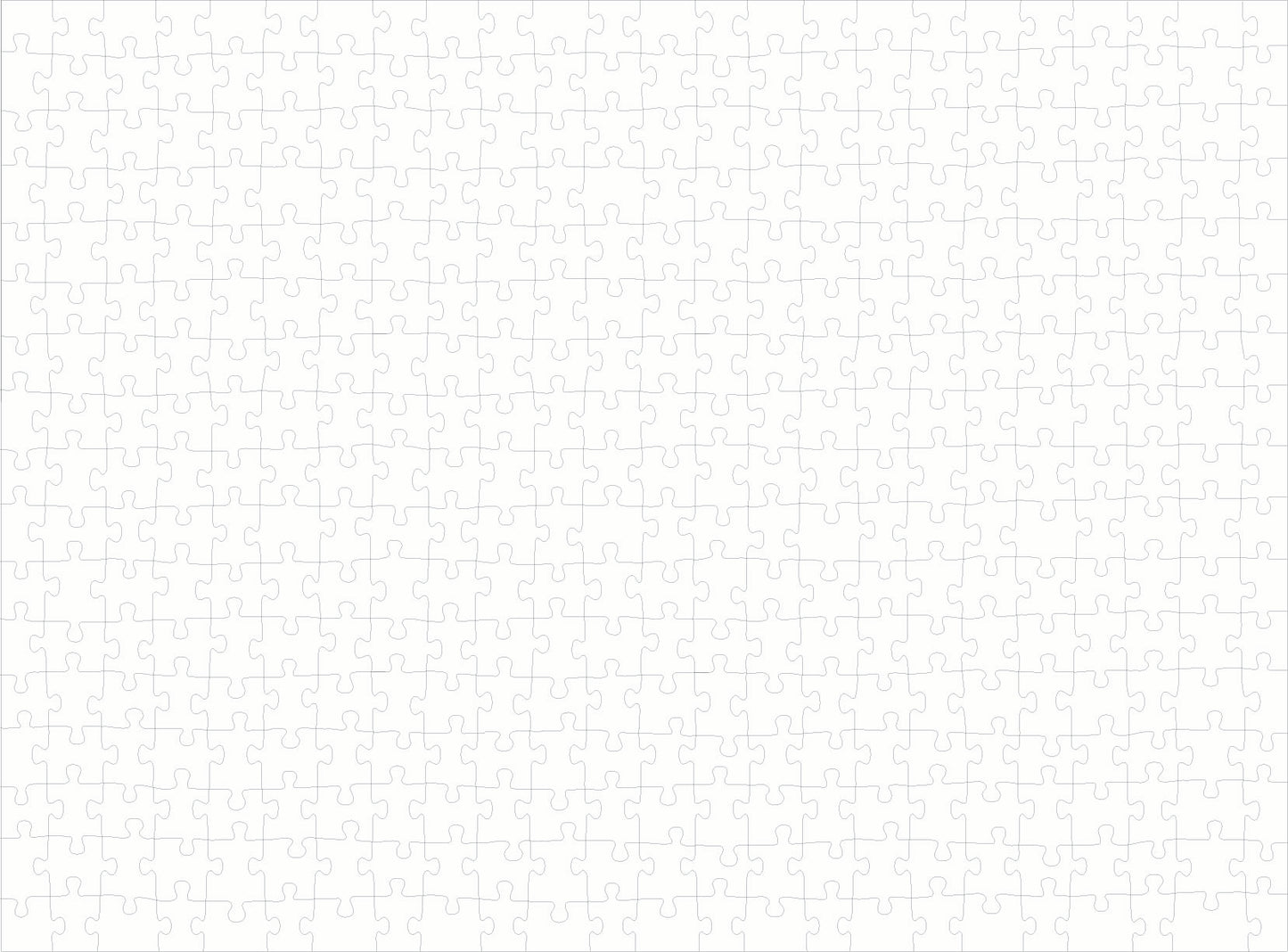 Puzzle Template - Jigsaw Large